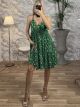 Silk Mini Dress Golden Cracks-2515/N4