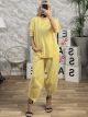 Viscose Aladdin Set/Yellow