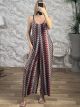 Summer Elastic Jumpsuit/Woven-5