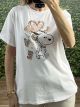 WOW Snoopy&Heart T-Shirt/Beige