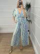 Silk Jumpsuit-0618/N5