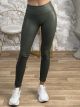 Leather Leggings-207/Khaki