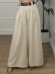 Wide B-Belt Pants/Beige