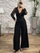 Sequins Jumpsuit/Black