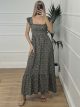 Wasp Nest Floral Dress/Khaki