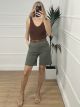 Cotton Belt Shorts-SS/Khaki