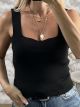 Plus Size Knitted Top-1647/Black