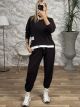 Viscose Double Zipper Set-3642/Chocolat