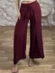 Mono Wide WrapPants/Burgundy