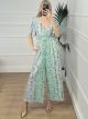 Silk Jumpsuit-0618/N4
