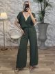 Oversized Pants Set/Khaki