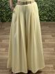 Super Wide Belt Pants-1398/Yellow