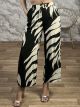 Cotton Highwaist Pants-3699/Dark Green