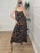 Midi Animal Print Dress/Giraffe