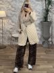 Quilted Teddy Coat 3928/Ecru