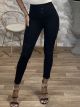 Buttons Leggings Pants/Black