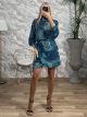 Muslin Skirt Set/Petrol