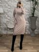 Knitted Oversized Dress-2323/L.Pink