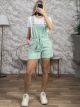 Viscose Overalls Shorts Set/Veraman