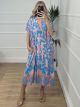Viscose Tunic Dress/Pink