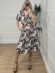 GLOW Ve Midi Dress