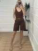 Cotton Belt Shorts-SS/Chocolat