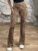 Elastic Leopard Bell Pants/Leo1