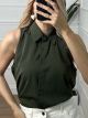 Sleeveless Soft Shirt/Khaki