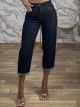 Highwaist Denim Pants-712-222/Dark Blue