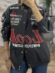Denim Patches Jacket-30061/Dark Grey