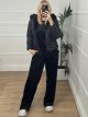 Double Faced Short Jacket 7607-1/Black