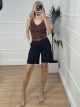 Cotton Belt Shorts-SS/Black