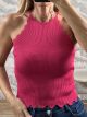 Knitted Top ZicZac Shoulders/Fux
