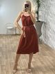 Braids Midi Dress/Ecai