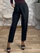 Side Belt Pants/Black