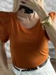 Ruffle Sleeves TShirt-1673/Ecai
