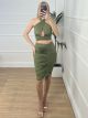 Glow SET Skirt MONOChrome-1/Khaki
