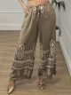 Wide Boho Pants-26426/Camel