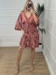 Silk Mini Dress-NOIE/N3