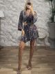 Silk Boho Mini Skirt Set-2021/N15