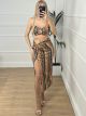 Lurex Skirt Set/Ecai