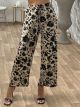 High Waist Pants-7539/Leo