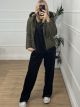 Double Faced Short Jacket 7607-1/Khaki