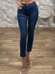 Skinny Push Up Denim Pants-30370/Dark Blue