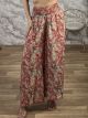 Wide Silk Pants-2514/N4