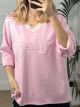 Viscose Vintage Ve Sweatshirt/Pink2