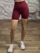 Push Up Biker Leggins/Burgundy