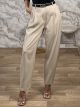 Office Belt Pants-003/Beige