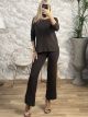 Ankle Knitted Set/Chocolat