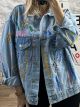 X-Denim Painted Jacket